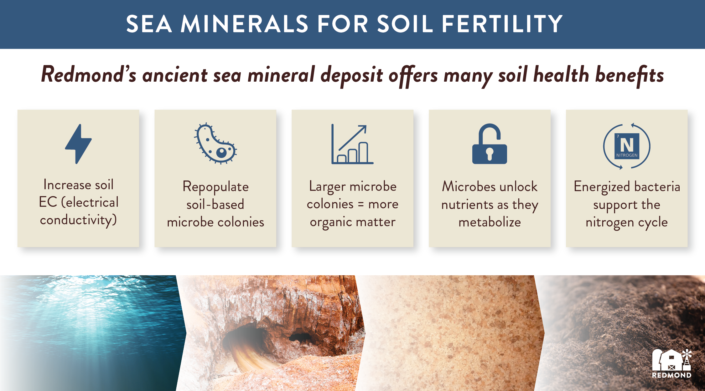 sea minerals in agriculture soil