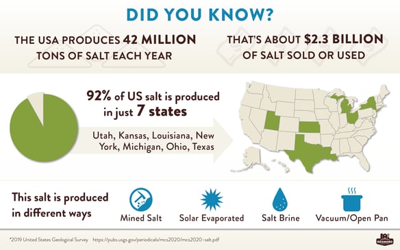 Us salt production stats